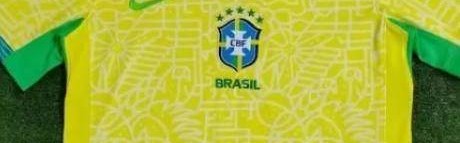 巴西队球衣一大变化 会徽由左胸前移至中间位置！